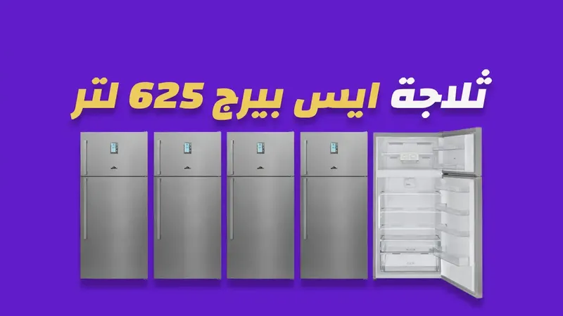 ثلاجة ايس بيرج 625 لتر