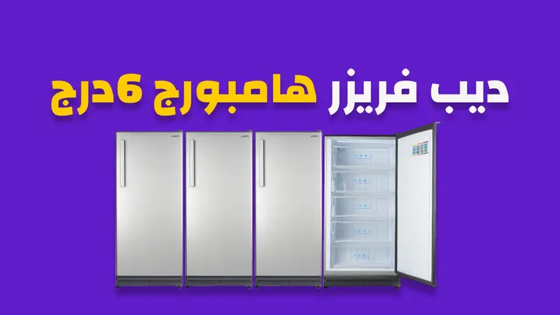 ديب فريزر هامبورج 6 درج