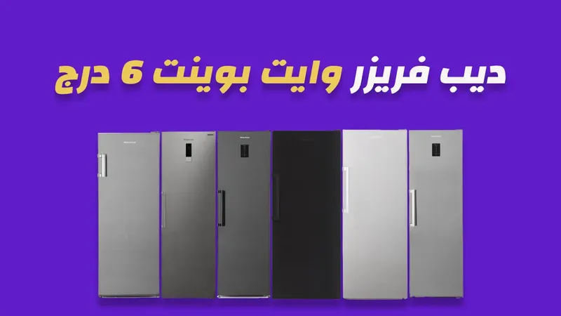 ديب فريزر وايت بوينت 6 درج