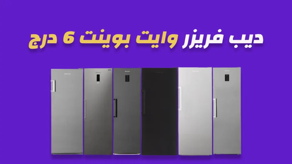 ديب فريزر وايت بوينت 6 درج