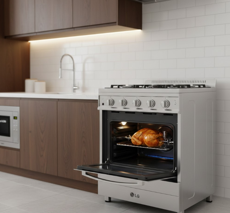 بوتاجاز ال جى 4 شعلة